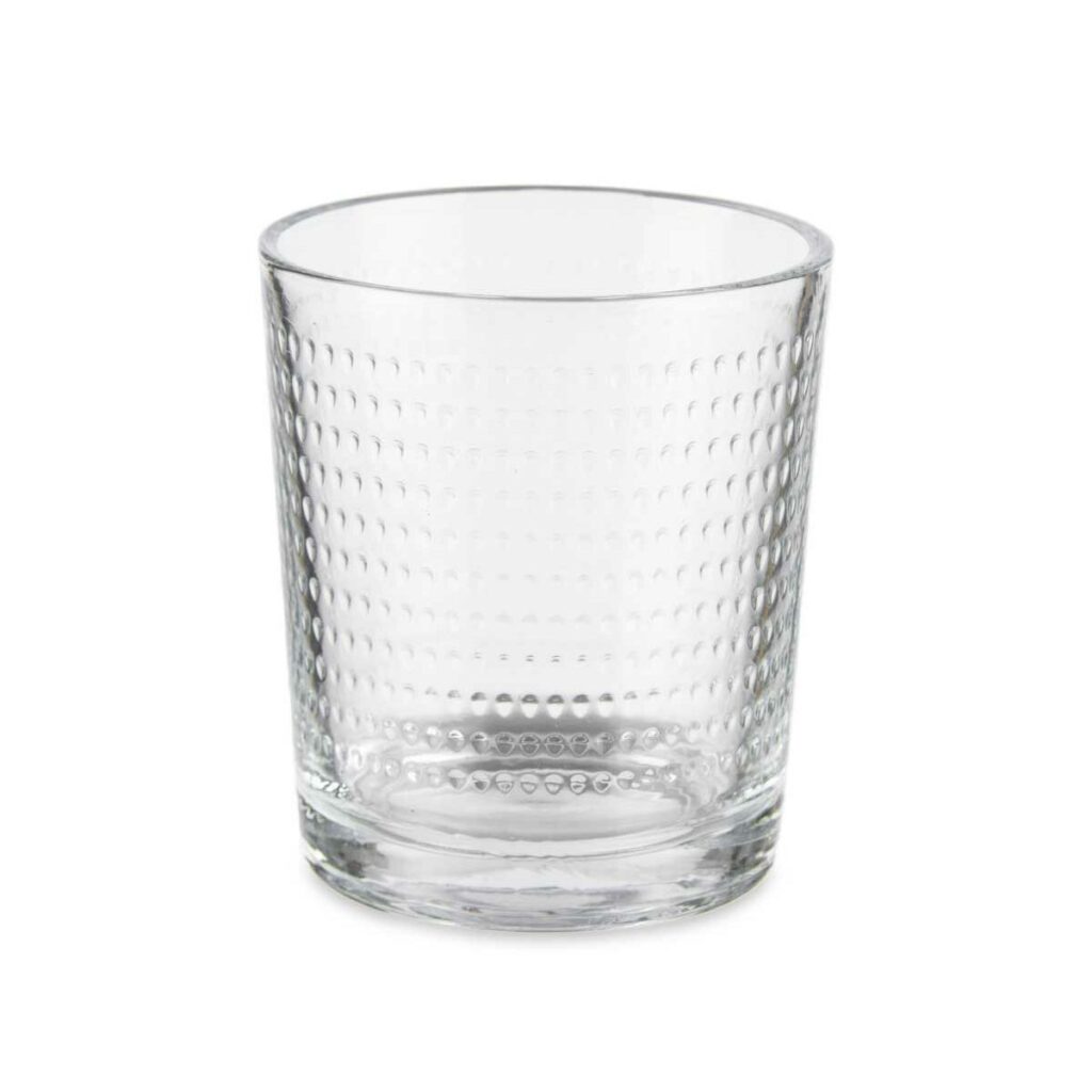 Σετ ποτηριών Πόντοι Διαφανές Γυαλί 265 ml (8 Μονάδες)