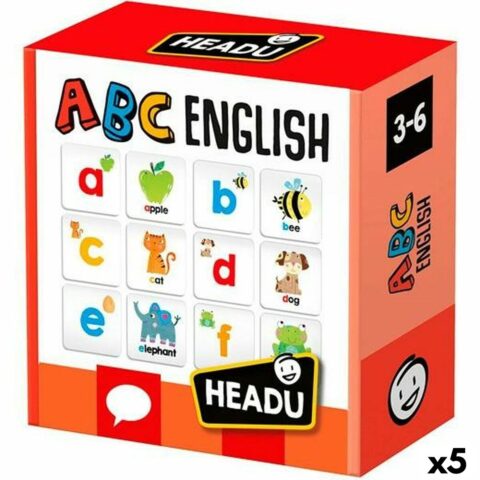 Παιχνίδι Προσχολική Εκπαίδευση HEADU ABC English (5 Μονάδες)