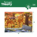 Παιδικό παζλ Colorbaby Wild Animals 60 Τεμάχια 60 x 44 cm (x6)