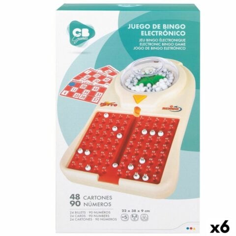 Αυτόματο Bingo Colorbaby   Χαρτόνι Πλαστική ύλη (x6)