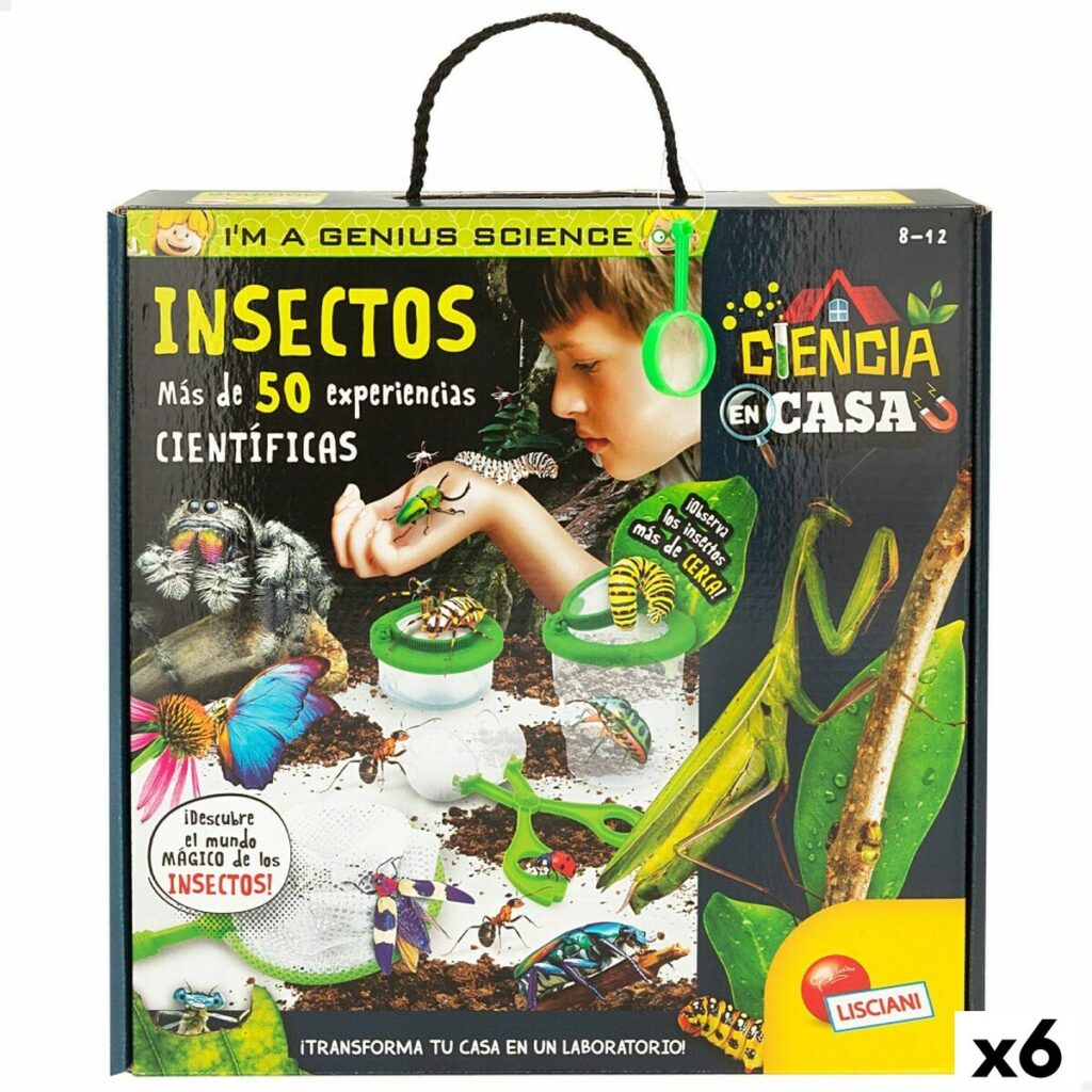 Παιχνίδι Επιστήμης Lisciani Insectos ES (x6)