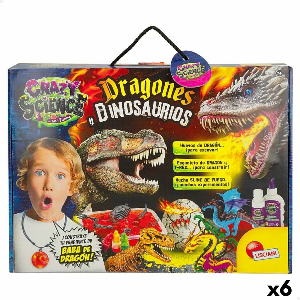 Παιχνίδι Επιστήμης Lisciani Dragones y dinosaurios ES (x6)