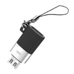 XO Αντάπτορας USB-C σε Micro USB NB149-C (Μαύρο)