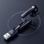 Baseus Ακουστικό Bluetooth 5.0 USB A05 (Μαύρο)