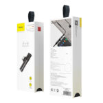 Baseus Μετατροπέας Ήχου USB-C σε Mini Jack 3.5mm + USB-C (Μαύρο)