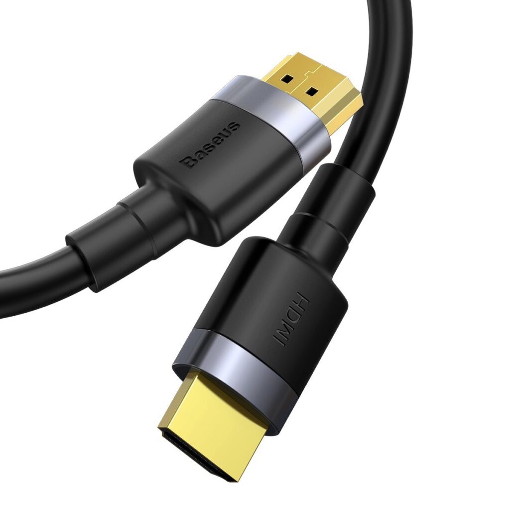 Baseus Καλώδιο 4KHDMI Male σε 4KHDMI Male Cafule 3m (Μαύρο)