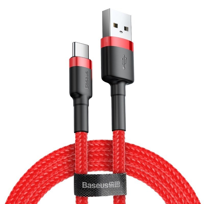 Baseus Καλώδιο USB-C Cafule 2A 2m (Kόκκινο)