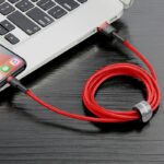 Baseus Καλώδιο USB σε Lightning Cafule 1.5A 2m (Κόκκινο)