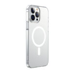Baseus Μαγνητική Θήκη Σιλικόνης Crystal για iPhone 13 Pro Max + Προστατευτικό Οθόνης Tempered Glass (Διαφανές)