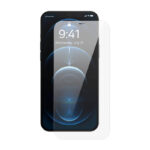 Baseus Προστατευτικό Οθόνης Crystal Tempered Glass 0.3mm για iPhone 12 Pro Max (2τμχ) (Διαφανές)
