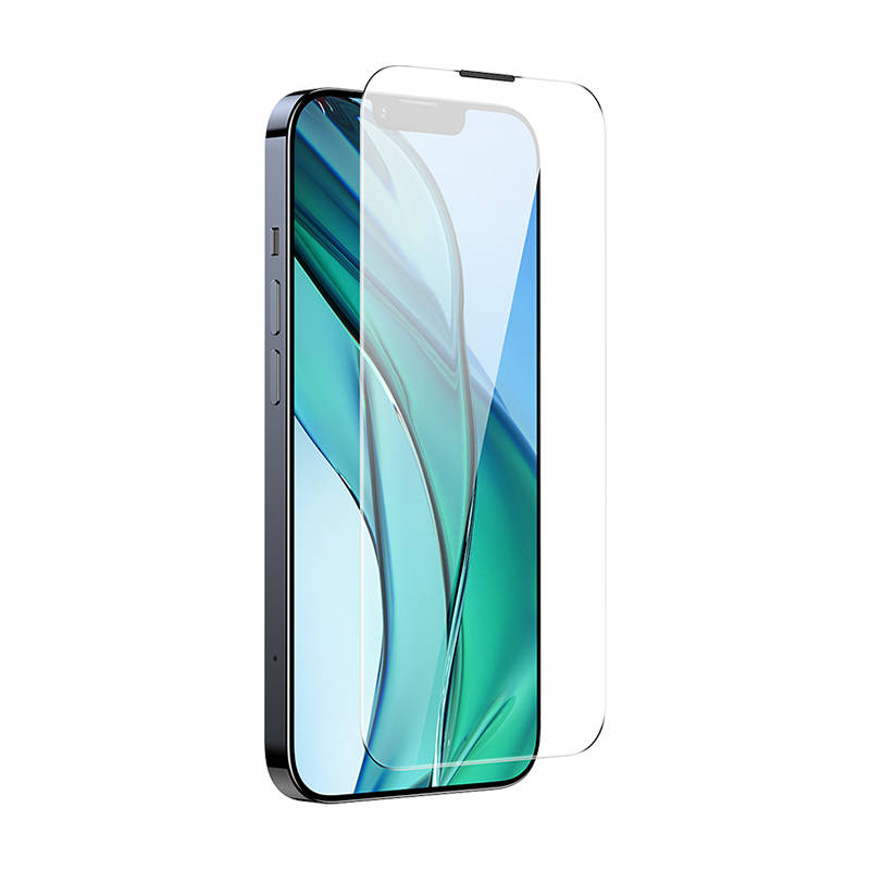 Baseus Προστατευτικό Οθόνης Crystal Tempered Glass Dust-proof 0.3mm για iPhone 14 Plus/13 Pro Max (2τμχ) (Διαφανές)