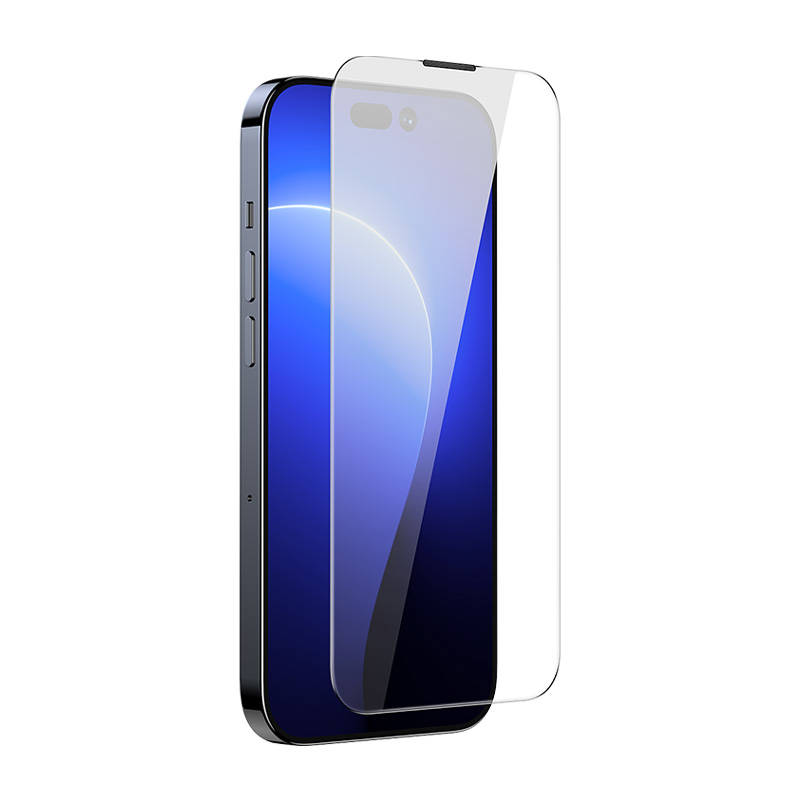 Baseus Προστατευτικό Οθόνης Crystal Tempered Glass Dust-proof 0.3mm για iPhone 14 Pro (2τμχ) (Διαφανές)