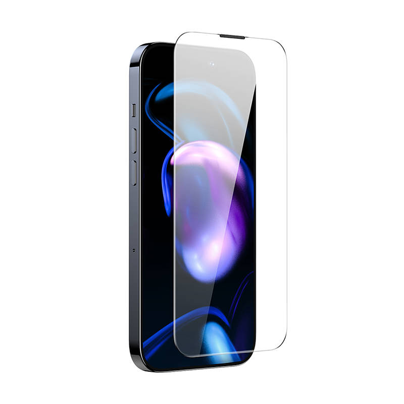 Baseus Προστατευτικό Οθόνης Crystal Tempered Glass Dust-proof 0.3mm για iPhone 14 Pro Max (2τμχ) (Διαφανές)