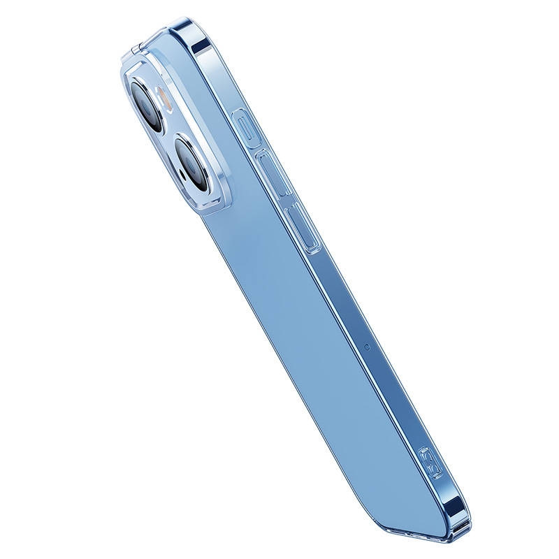 Baseus Θήκη Crystal και Προστατευτικό Οθόνης Tempered Glass για iPhone 14 Plus (Διαφανές)