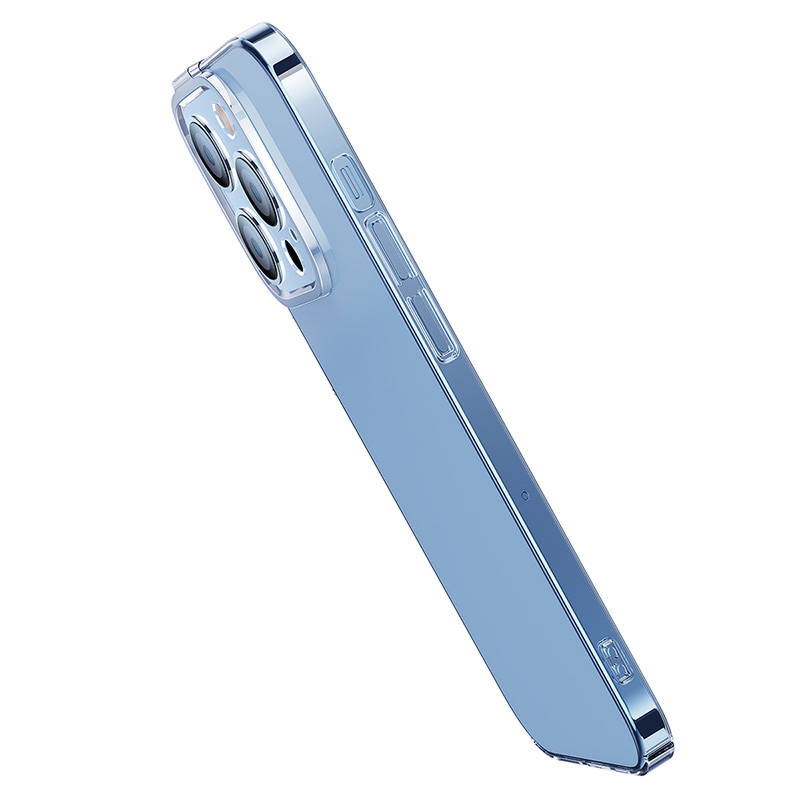 Baseus Θήκη Crystal και Προστατευτικό Οθόνης Tempered Glass για iPhone 14 Pro Max (Διαφανές)