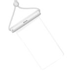 Baseus Αδιάβροχη Θήκη για Smartphone Cylinder Slide-Cover (Λευκό)
