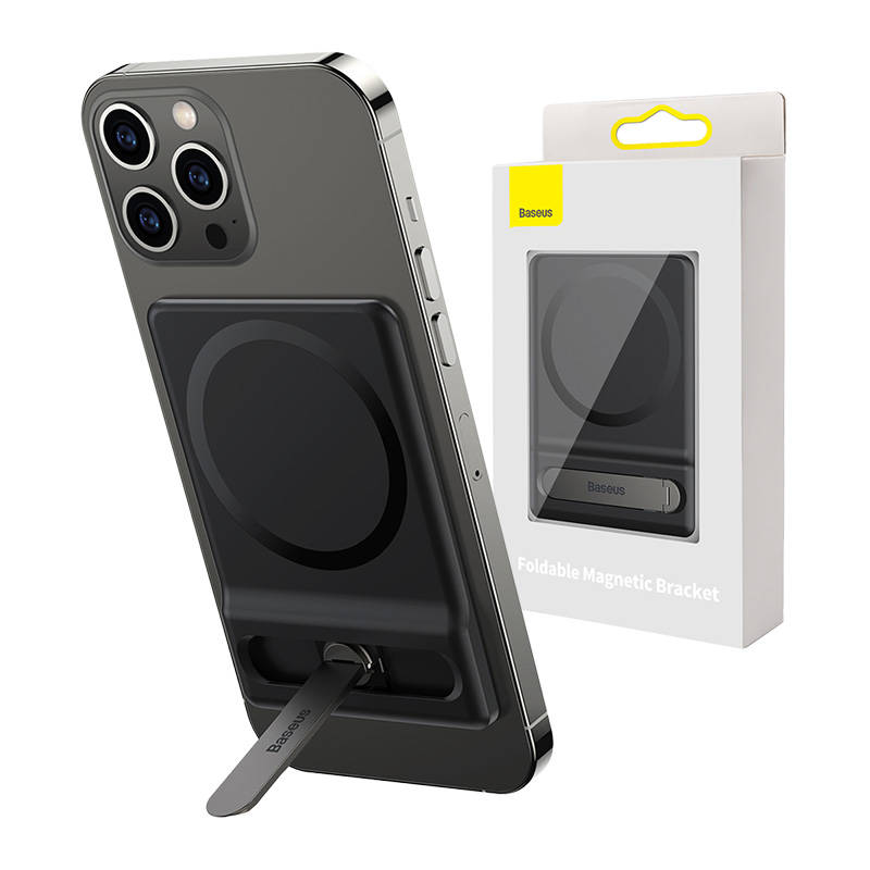 Baseus Αναδιπλούμενη Μαγνητική Βάση Στήριξης για iPhone MagSafe (Μαύρο)