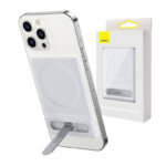 Baseus Πτυσσόμενη Μαγνητική Βάση Στήριξης για iPhone MagSafe (Λευκό)