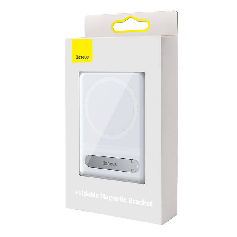 Baseus Πτυσσόμενη Μαγνητική Βάση Στήριξης για iPhone MagSafe (Λευκό)
