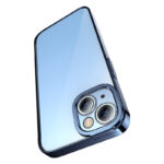 Baseus Θήκη Glitter και Προστατευτικό Οθόνης Tempered Glass για iPhone 14 Plus (Μπλε-Διαφανές)