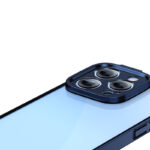 Baseus Θήκη Glitter και Προστατευτικό Οθόνης Tempered Glass για iPhone 14 Pro Max (Μπλε/Διαφανές)