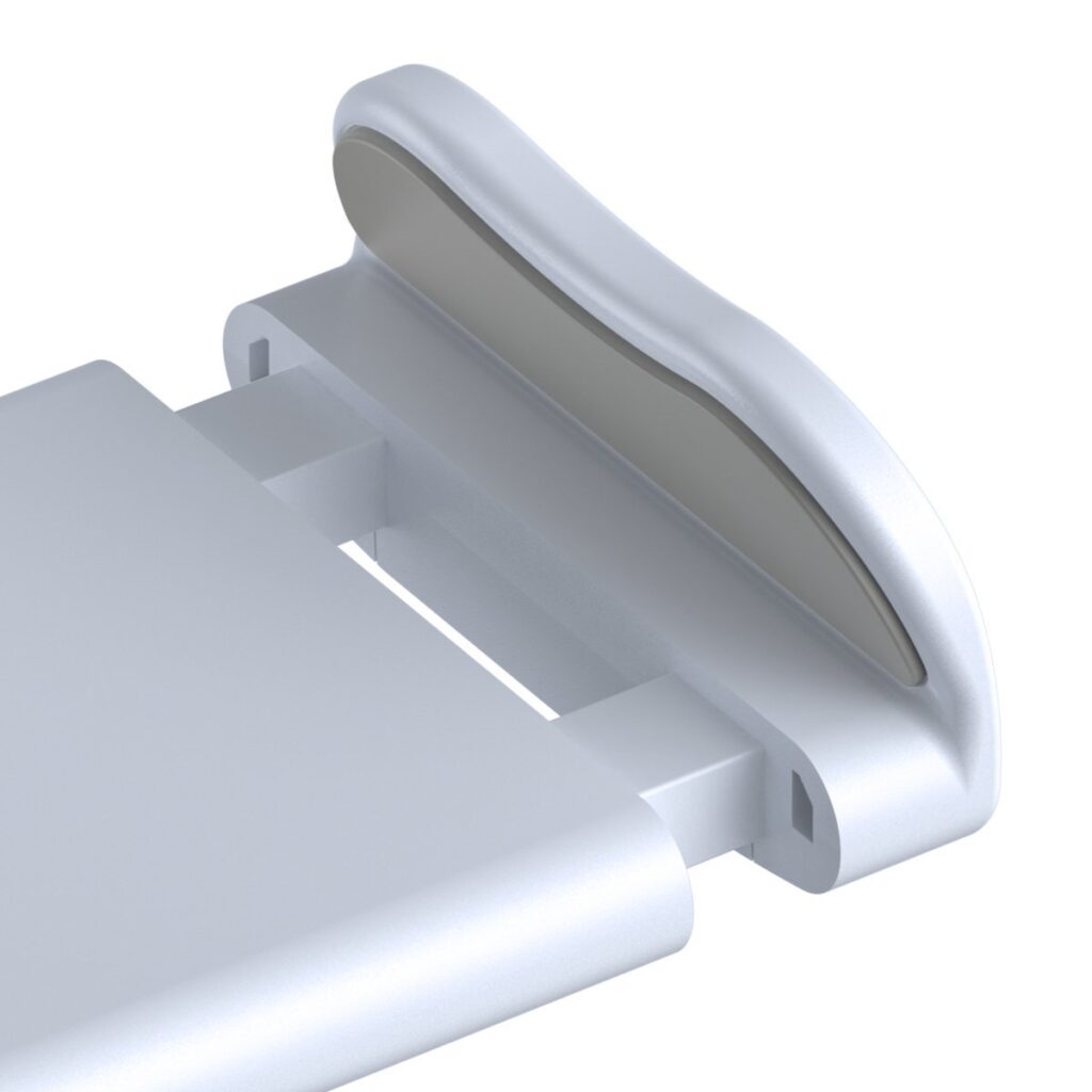 Baseus Βάση Smartphone/Tablet με Βραχίονα και Κλιπ (Ασημί/Λευκό)