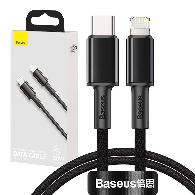 Baseus Καλώδιο USB-C σε Lightning High Density Braided