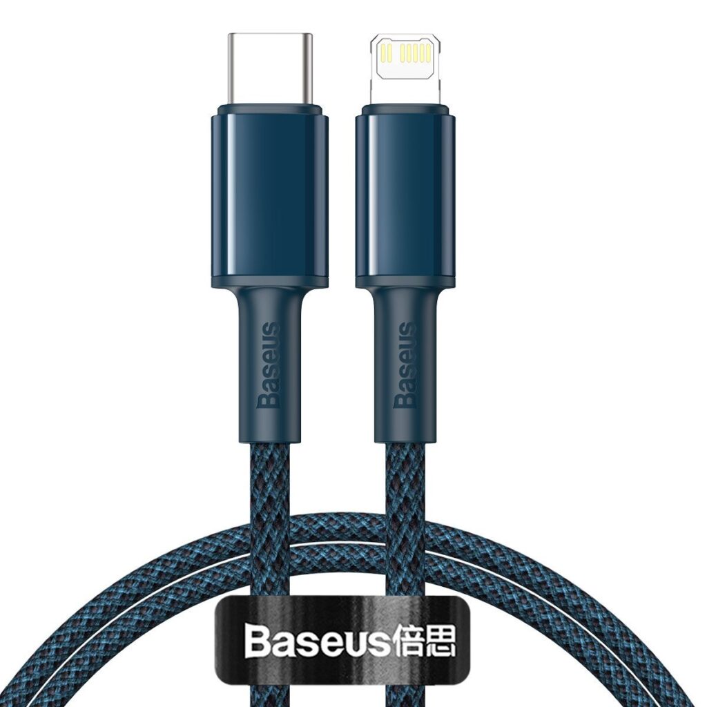 Baseus Καλώδιο USB-C σε Lightning High Density Braided