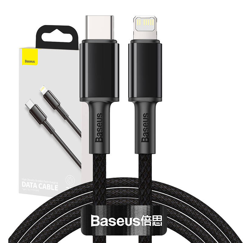 Baseus Καλώδιο USB-C σε Lightning High Density Braided