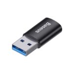 Baseus Μετατροπέας USB-A σε USB-C Ingenuity OTG (Μαύρο)