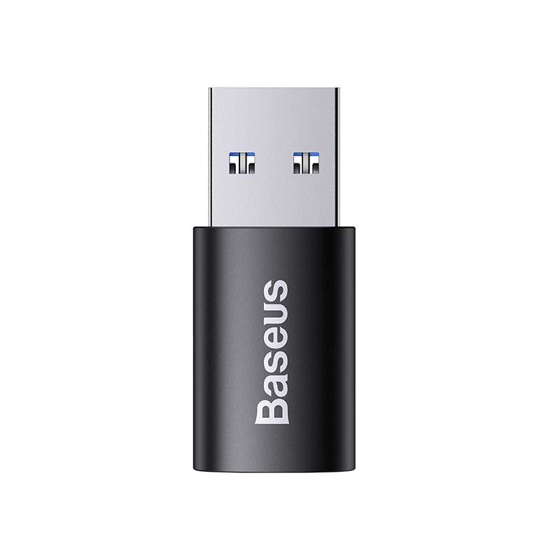 Baseus Μετατροπέας USB-A σε USB-C Ingenuity OTG (Μαύρο)