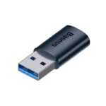 Baseus Μετατροπέας USB-A σε USB-C Ingenuity OTG (Μπλε)
