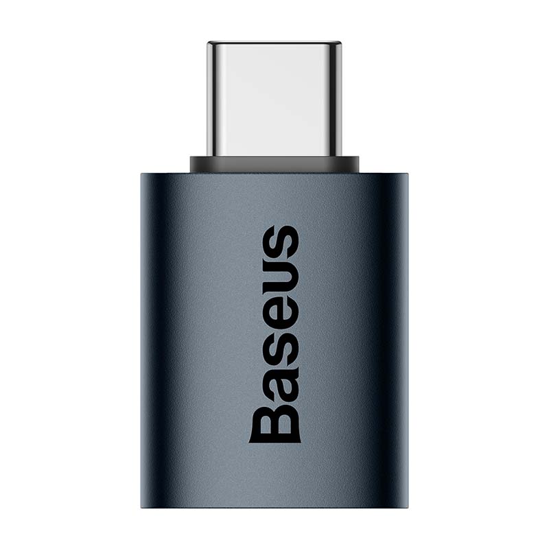 Baseus Μετατροπέας USB-C σε USB-A Ingenuity OTG (Μπλε)