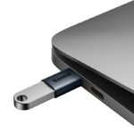 Baseus Μετατροπέας USB-C σε USB-A Ingenuity OTG (Μπλε)