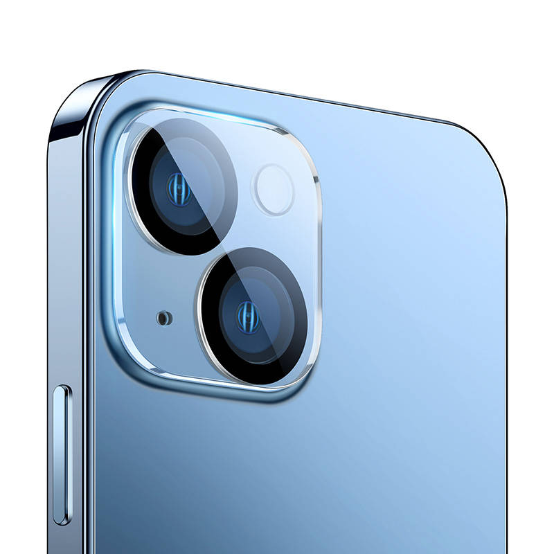 Baseus Προστατευτικό Κάμερας 0.3mm για iPhone 14/14 Plus (2τμχ) (Διαφανές)