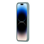 Baseus Θήκη Liquid Silica Gel και Προστατευτικό Οθόνης Tempered Glass για iPhone 14 Pro Max (Πράσινο Mint/Succulent)