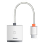 Baseus Μετατροπέας HDMI σε VGA με Ήχο Lite Series (Λευκό)