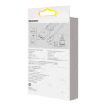 Baseus Μετατροπέας HDMI σε VGA με Ήχο Lite Series (Λευκό)