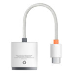 Baseus Μετατροπέας HDMI σε VGA με Ήχο Lite Series (Λευκό)