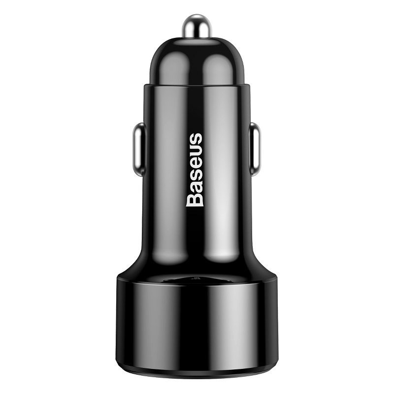 Baseus Φορτιστής Αυτοκινήτου Magic USB + USB-C QC 4.0 PD 45W (Μαύρο)