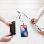 Baseus Καλώδιο USB 3σε1 USB-C/Lightning/MicroUSB 3A 1.2m (Μαύρο)
