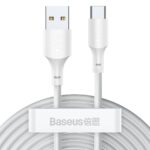 Baseus Καλώδιο USB σε USB-C Simple Wisdom Data Cable Kit 5A