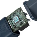 Baseus Γρήγορος Φορτιστής Super Si 1C 20W με Καλώδιο USB-C σε Lightning 1m (Μπλε)