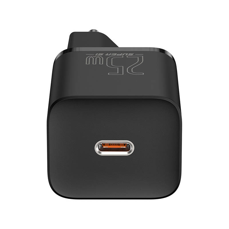Baseus Φορτιστής Super Si 1C 25W (Μαύρο)