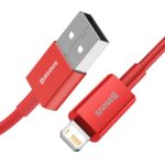 Baseus Καλώδιο USB σε Lightning Superior Series 2.4A 1m (Κόκκινο)