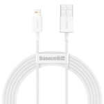 Baseus Καλώδιο USB σε Lightning Superior Series 2.4A 2m (Λευκό)