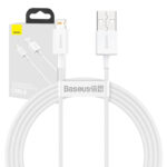 Baseus Καλώδιο USB σε Lightning Superior Series 2.4A 1.5m (Λευκό)