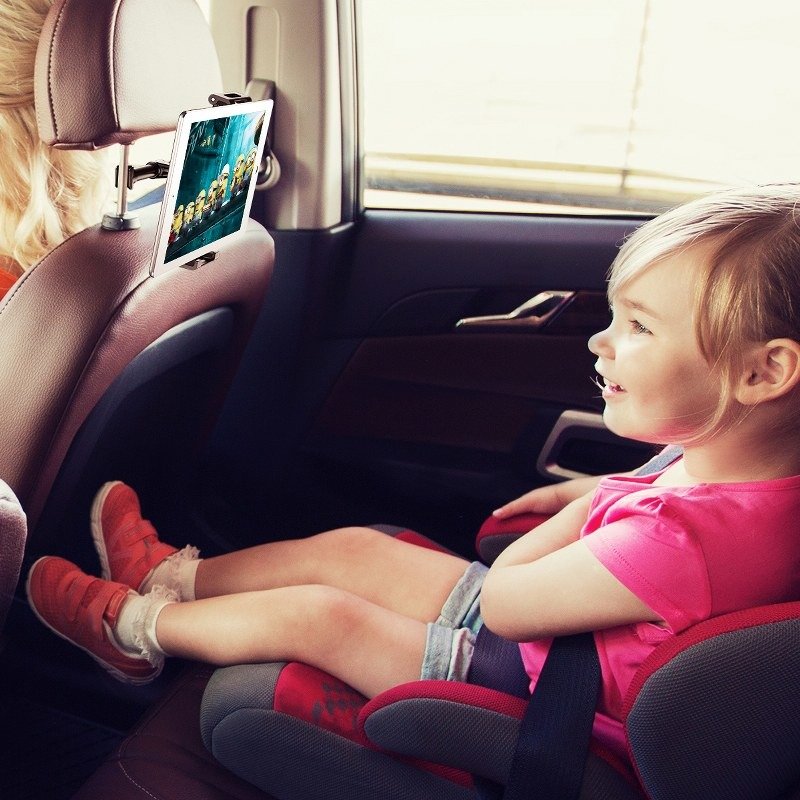 Baseus Βάση Tablet και Κινητού για Τοποθέτηση στα Καθίσματα του Αυτοκινήτου (Μαύρο)
