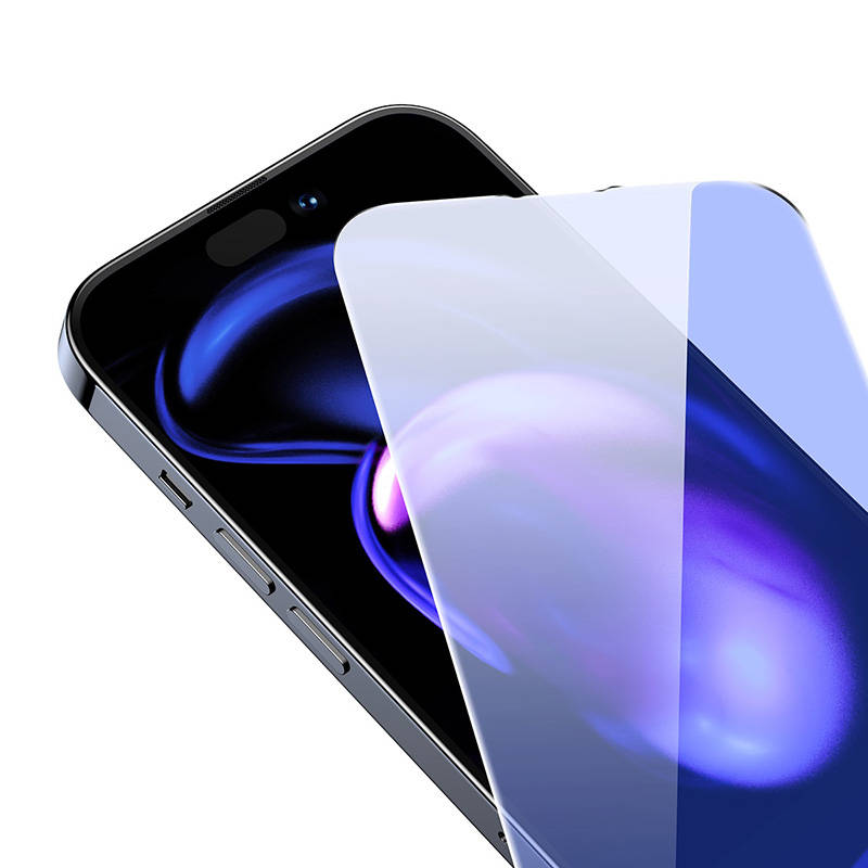 Baseus Tempered Glass Anti-blue light 0.3mm for iPhone 14 Pro Max (2pcs)