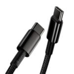 Baseus Καλώδιο USB-C σε USB-C Tungsten Gold 100W 1m (Μαύρο)